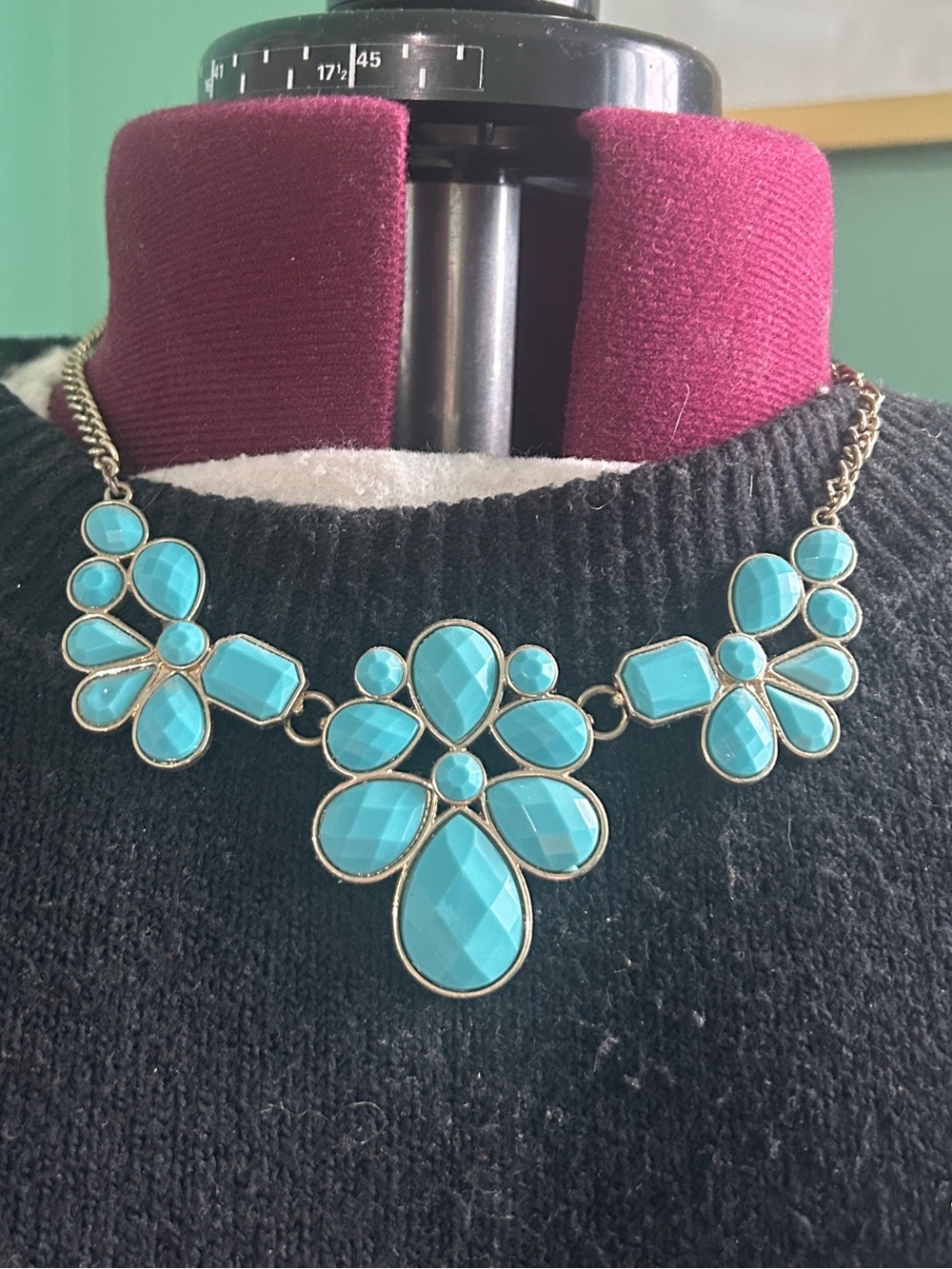 Turquoise Statement Necklace